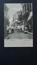 Sneek Friesland Veel volk op de Peperstraat 1907 TOP, Verzamelen, Ophalen of Verzenden, Voor 1920, Gelopen, Friesland