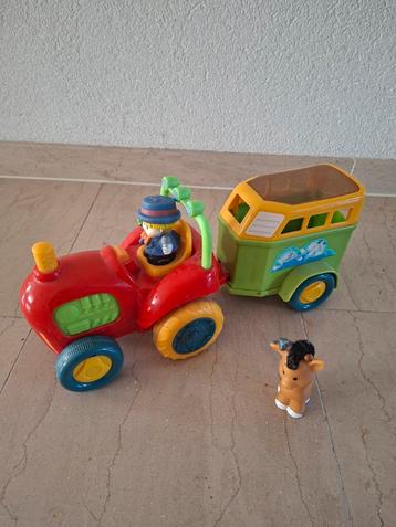 Tractor met Aanhanger - Muziek & Geluid! beschikbaar voor biedingen