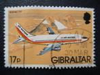 Postzegels Gibraltar 1982 vliegtuigen - nr. 440 - cw 1,00., Postzegels en Munten, Postzegels | Europa | UK, Ophalen of Verzenden