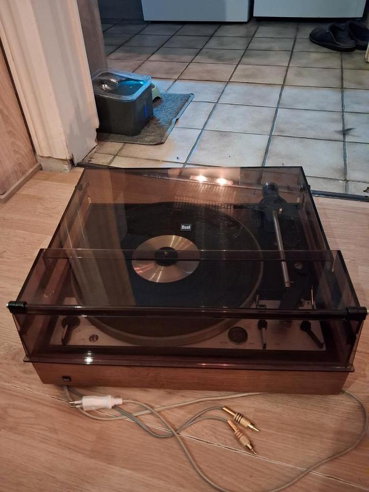Dual 1229 Platenspeler, Audio, Tv en Foto, Platenspelers, Zo goed als nieuw, Platenspeler, Dual, Pitch-regelaar, Automatisch, Ophalen of Verzenden