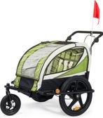 SAMAX Fietskar/Jogger 2in1 – Groen/Zwart – 1-2 kinderen, Multiwishlist B.V., Bagagekar, Nieuw, 20 tot 40 kg