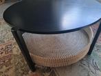 Salontafel van made, diameter 75 cm, Huis en Inrichting, Tafels | Salontafels, Ophalen, Gebruikt, 100 tot 150 cm, 50 tot 100 cm