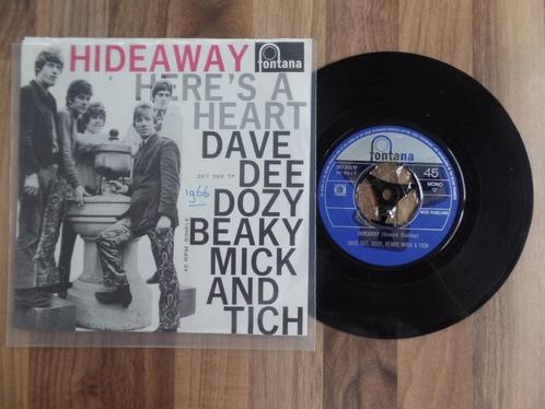 single Dave Dee, Dozy, Beaky, Mick & Tich - Hideaway*, Cd's en Dvd's, Vinyl Singles, Gebruikt, Single, Rock en Metal, 7 inch, Ophalen of Verzenden
