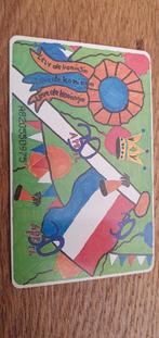30 april Koninginnedag meezingkaart Wilhelmus Volkslied, Ophalen of Verzenden
