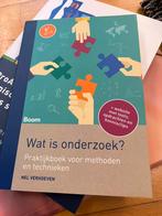 Wat is onderzoek? Verpleegkunde boek, Ophalen, Nieuw, Economie en Marketing