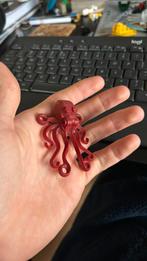 Octopus donker rood lego, Verzenden, Zo goed als nieuw