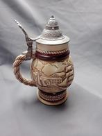 Vintage Bierpul met Deksel, Antiek en Kunst, Antiek | Keramiek en Aardewerk, Ophalen of Verzenden