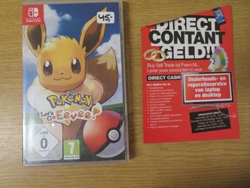 Nintendo Switch Pokemon: Let's Go Eevee! | Pawn Eindhoven  beschikbaar voor biedingen