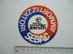 sticker Zenith Sebac Italie Vespa scooter retro brommer moto, Overige typen, Zo goed als nieuw, Verzenden