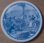 Ronde tegel/onderzetter H&R Johnson made in England, Antiek en Kunst, Antiek | Keramiek en Aardewerk, Verzenden
