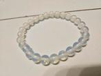 Witte Opaal eldsteen Armband - 8mm kralen, 16cm, Overige materialen, Wit, Nieuw, Ophalen of Verzenden