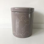 Disney Voorraadpot Mickey Mouse Grijs, Porselein of Keramiek, Schaal, Rond, Ophalen of Verzenden