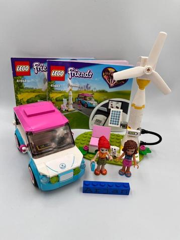 LEGO Friends 41443 Olivia's Electric Car beschikbaar voor biedingen