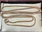 STEVIG GEKEURD ZILVER COLLIER CIRCA 60 CM LANG, Sieraden, Tassen en Uiterlijk, Antieke sieraden, Verzenden, Zilver, Ketting