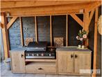 Buitenkeuken losse kast dubbel steigerhout, Tuin en Terras, Buitenkeukens, Maatwerk, Houtskool, Vrijstaand, Info@hout-art.nl