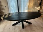 Mango houten ovale eettafel €300,- dit weekend ophalen!, Huis en Inrichting, Tafels | Eettafels, Ophalen, 100 tot 150 cm, 200 cm of meer