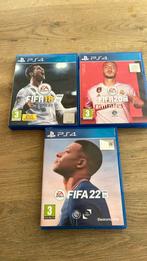 FIFA 18 20 en 22 PS4 pakket!, Ophalen of Verzenden, Zo goed als nieuw, Sport, 3 spelers of meer