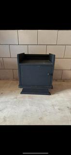 OPRUIMING | Vintage zwart nachtkastje, Ophalen of Verzenden