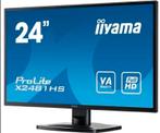 PC monitor Liyama Prolite 2481HS, Computers en Software, Monitoren, Ophalen, Full HD, Zo goed als nieuw, LED