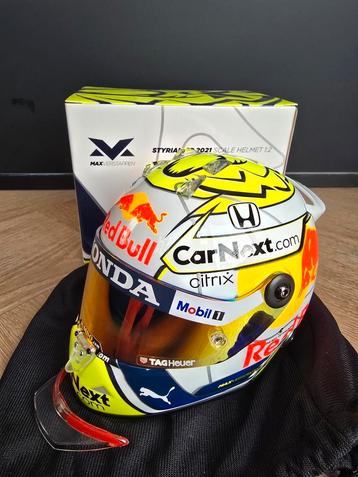 Max Verstappen Red Bull racing helm 1:2 Oostenrijk 2021 beschikbaar voor biedingen