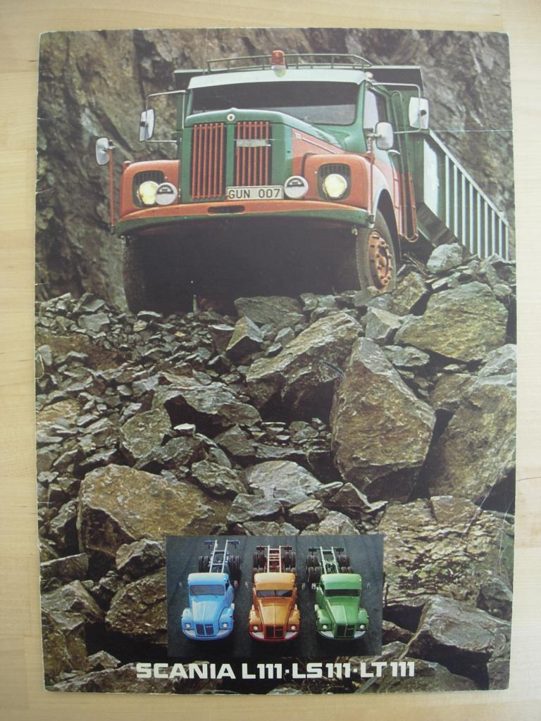 Scania L111 LS111 LT111 Brochure 1976 – Torpedo L LS LT 111, Ophalen of Verzenden, Zo goed als nieuw, Overige merken, Scania