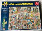 Bibliotheek - Jan van Haasteren 1000 stukjes, Ophalen of Verzenden, 500 t/m 1500 stukjes, Zo goed als nieuw