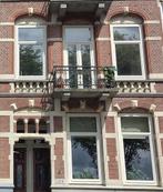 6 meranti hout kozijnen HR+++ MOET WEG!, Doe-het-zelf en Verbouw, Kozijnen en Schuifpuien, Raamkozijn, Zo goed als nieuw, Inclusief glas