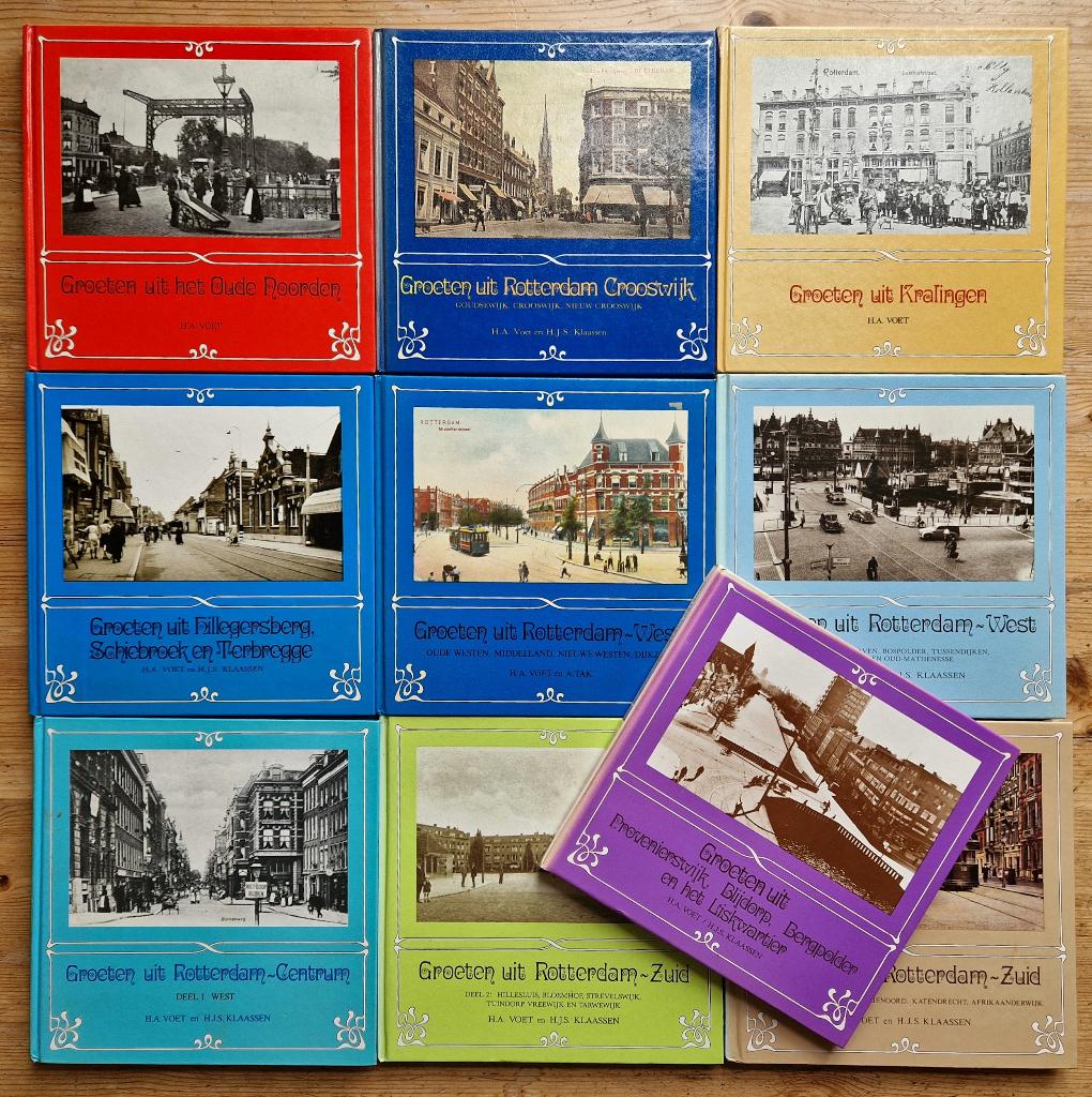 10 delen van de 'Groeten uit' serie, Boeken, Geschiedenis | Stad en Regio, Gelezen, Ophalen of Verzenden