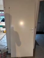 Twee nieuwe opdekdeuren inclusief beslag ral 9010, Doe-het-zelf en Verbouw, Deuren en Horren, Ophalen, Zo goed als nieuw, Binnendeur