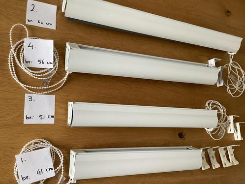 4 x keurige duo-rolgordijnen.  41-72-51-56 cm alle 1.80 hoog, Huis en Inrichting, Stoffering | Gordijnen en Lamellen, Zo goed als nieuw