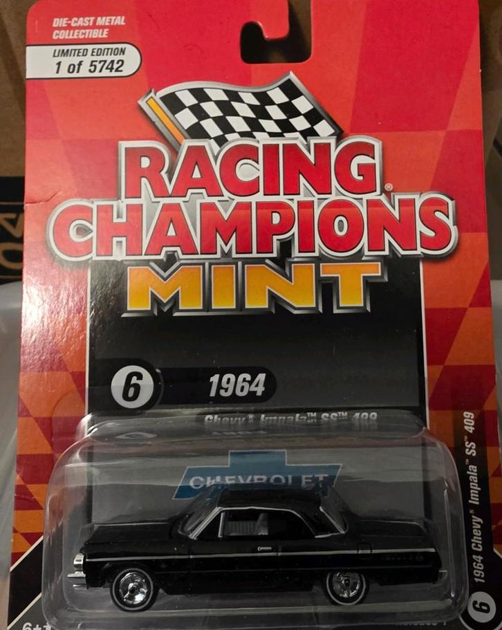 Racing Champions 1964 Chevy Impala SS 409, Verzamelen, Speelgoed, Nieuw, Ophalen of Verzenden