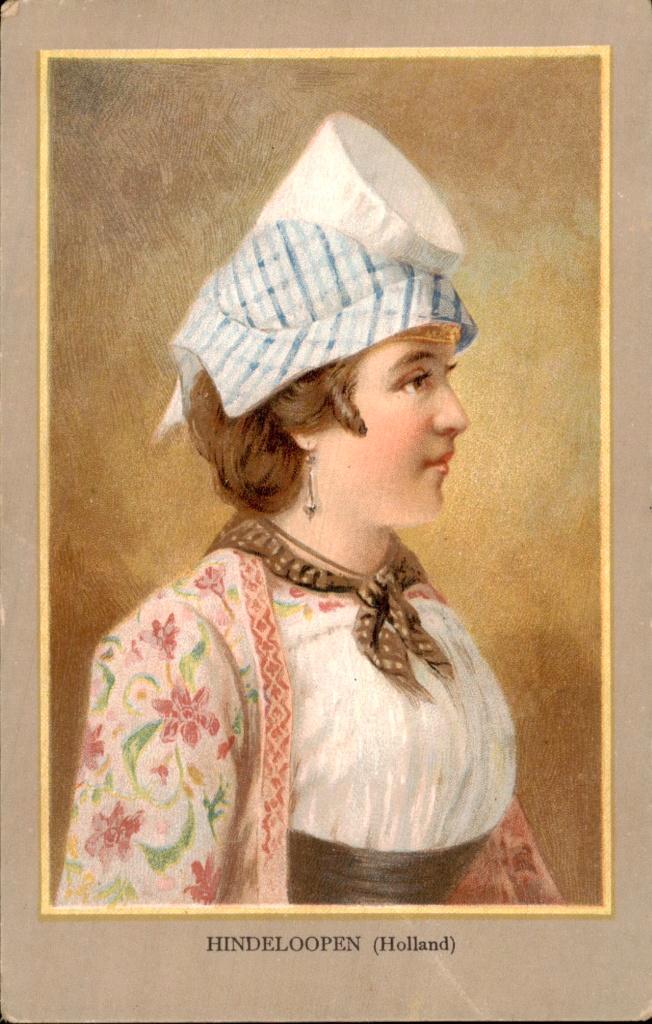 Hindeloopen, Verzamelen, Ansichtkaarten | Nederland, Ongelopen, Friesland, Voor 1920, Ophalen of Verzenden