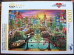 Amsterdam - Braintree Legpuzzel - 1000 st, Ophalen of Verzenden, 500 t/m 1500 stukjes, Zo goed als nieuw, Legpuzzel