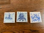 Vintage Delft Blauwe Tegels Set, Ophalen of Verzenden