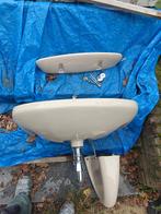 wasbak en grohe eenhandelkaraan en onderbak, Ophalen, 50 tot 100 cm, Zo goed als nieuw, Minder dan 100 cm