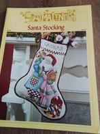 Borduurpatroon santa stocking, Hobby en Vrije tijd, Borduren en Borduurmachines, Ophalen of Verzenden, Zo goed als nieuw, Handborduren