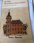 BORDUURBOEK SCHELLEKOORDEN IN KLEUR MET PATRONEN, Ophalen of Verzenden, Zo goed als nieuw, Patroon