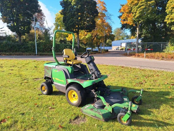 John deere 1435 diesel frontmaaier, Tuin en Terras, Zitmaaiers, Gebruikt, 120 cm of meer, Elektrische starter, Ophalen