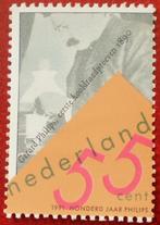 100 Jaar Philips 1991 - 55 Cent - Postfris, Postzegels en Munten, Postzegels | Nederland, Na 1940, Verzenden, Postfris