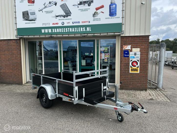 Anssems BSX1300 250x130 black Go-Getter, Auto diversen, Aanhangers en Bagagewagens, Nieuw