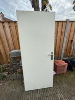 Opdek Binnendeuren - Wit gratis ophalen, Doe-het-zelf en Verbouw, Ophalen, Gebruikt, 80 tot 100 cm, Binnendeur