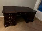 Chesterfield Mahonie Partnerdesk bureau, Ophalen, Gebruikt, Bureau