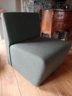Fauteuil met wollen bekleding, zgan, Huis en Inrichting, Fauteuils, Ophalen, 75 tot 100 cm, Zo goed als nieuw, 50 tot 75 cm