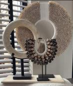 Polo To Polo Schelpenketting Papu op voet 45x11x55 cm Créme, Huis en Inrichting, Ophalen of Verzenden, Nieuw