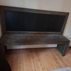 Steigerhouten speeltafel met krijtbord, Ophalen, Gebruikt