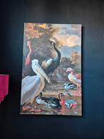 Wandschilderij canvas met vogels Kwantum, Ophalen