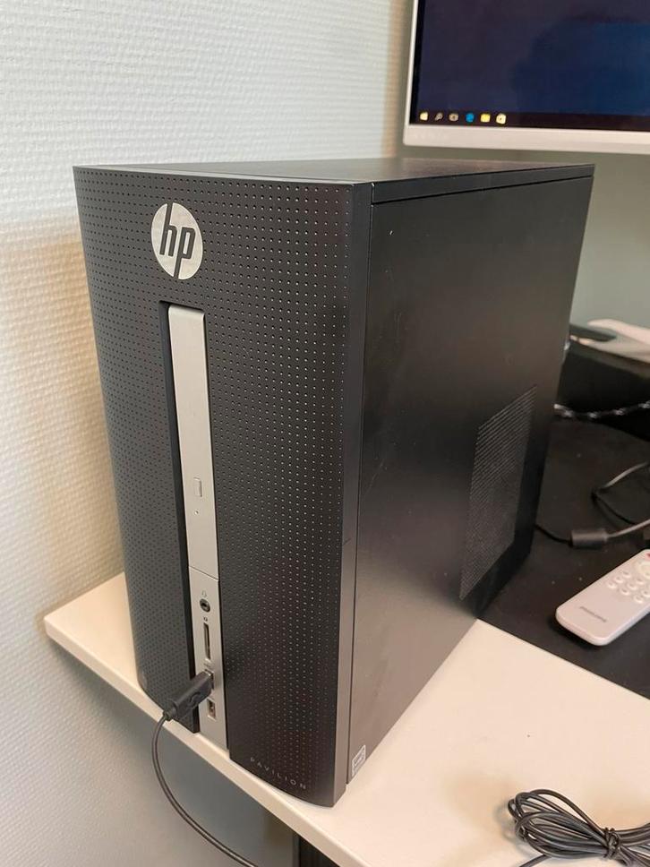 HP Pavilion PC met Intel 2GHz, 4GB RAM en 128GB SSD hdd, Computers en Software, Desktop Pc's, Zo goed als nieuw, HDD, SSD, Ophalen of Verzenden