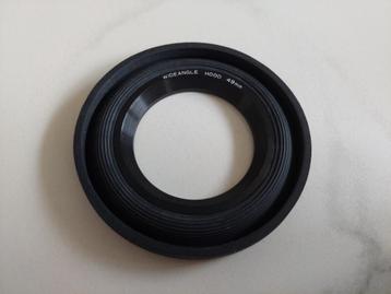 523 - Wide Angle Rubberen Zonnekap - 49 mm. beschikbaar voor biedingen