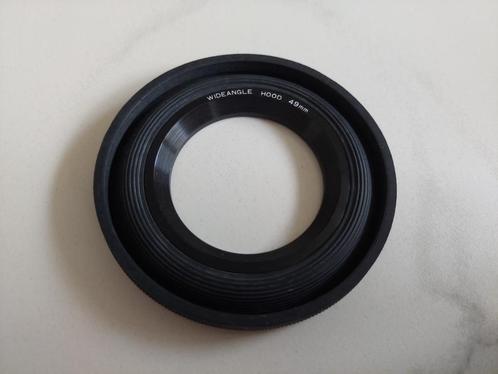 523 - Wide Angle Rubberen Zonnekap - 49 mm., Audio, Tv en Foto, Fotografie | Filters, Zo goed als nieuw, Zonnekap, Minder dan 50 mm