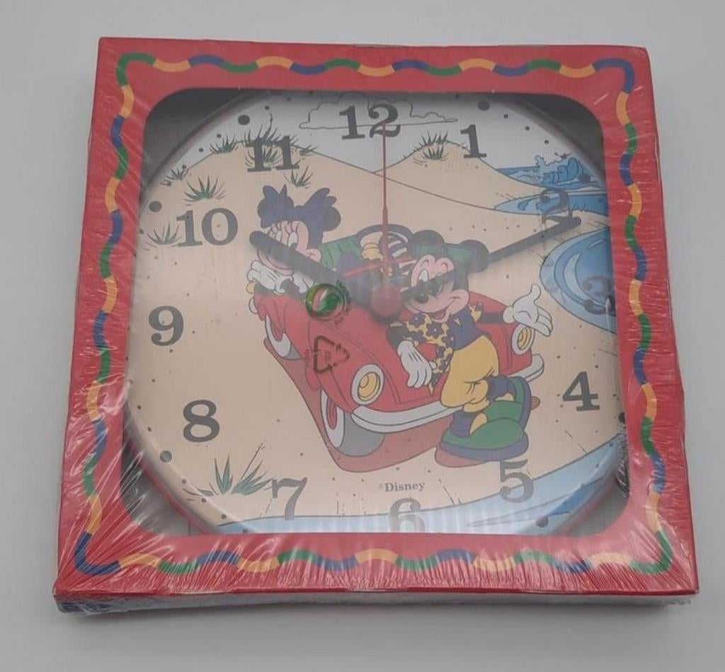 Mickey & Minnie Mouse klok NIEUW!, Ophalen of Verzenden, Overige figuren, Nieuw, Overige typen